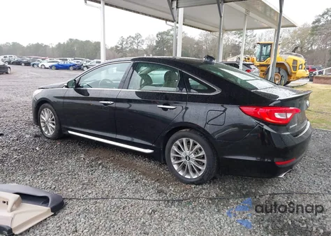 2015 Hyundai Sonata Limited z USA, uszkodzony, nr VIN 5NPE34AF1FH096448